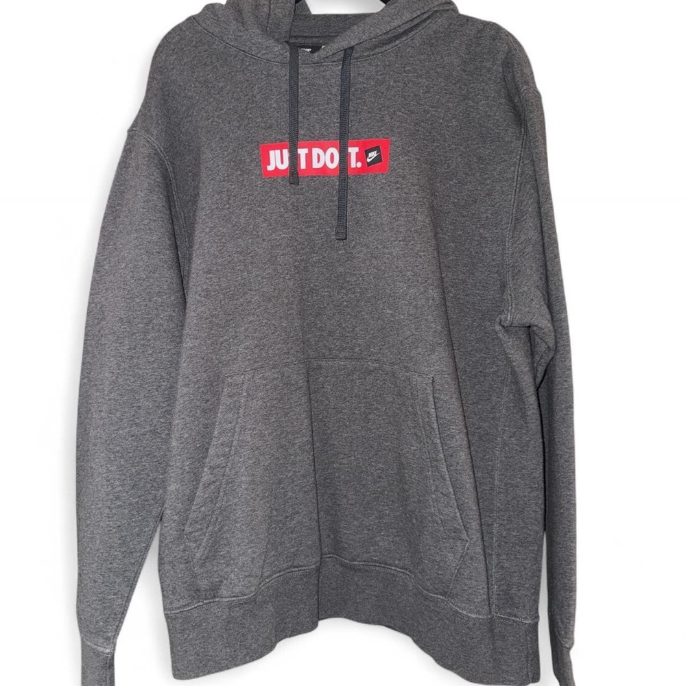 Men’s Grey Nike Just Do It hoodie